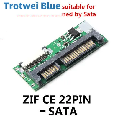 1,8 и ZIF/LIF CE HDD Жесткий Диск SSD На 7 + 15 22-Контактный Адаптер SATA Конвертер Для Macbook Air Для Toshiba Для Samsung SSD 0