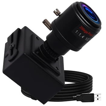 2-Мегапиксельная CMOS OV2710 USB Камера MJPEG 30 кадров в секунду/60 кадров в секунду/100 кадров в секунду 2,8-12 мм Варифокальный Объектив Мини-Бокс Камера Видеонаблюдения С Кабелем длиной 3 м 0