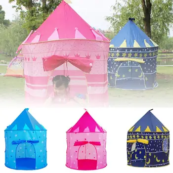 Складная детская игровая палатка для детей в помещении и на открытом воздухе, игровой домик с мячом, игрушечные палатки с океанским мячом, легкая няня 0