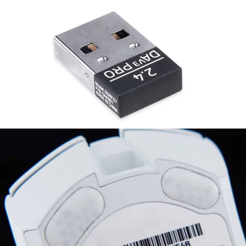 2.4G Usb Mouse Receiver Разъем Адаптера Беспроводного Сигнала Мыши для razer DeathAdder V3 Pro Mouse Receiver 0