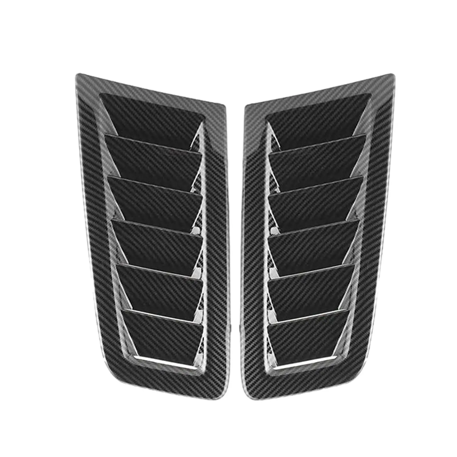 2 шт. Вентиляционные отверстия в капоте Отделка капота Простая установка для Ford Focus RS