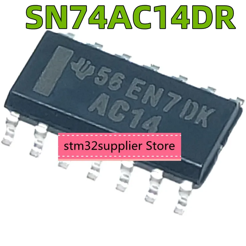 5ШТ Новый оригинальный подлинный пакет SN74AC14DR silk screen AC14 SOP14 0