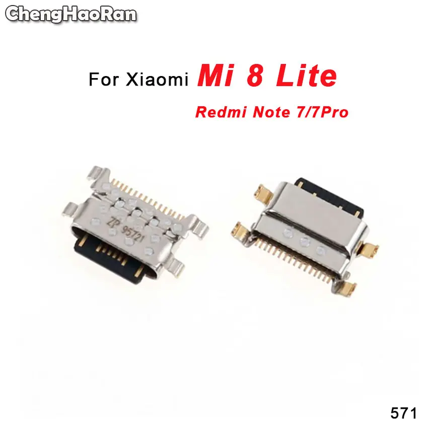 ChengHaoRan Micro USB Док-станция Разъем Питания Порт Зарядки Разъем Зарядного Устройства Для Xiaomi Mi 8 Lite 8lite для Redmi Note 7/7 pro