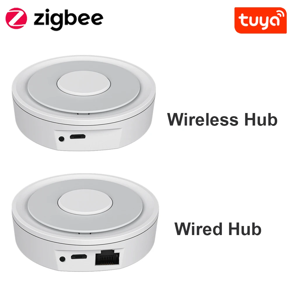 Tuya Smart ZigBee Hub Gateway Smart Home Bridge Приложение Smart Life Беспроводной пульт дистанционного управления Работает с Alexa Google Home