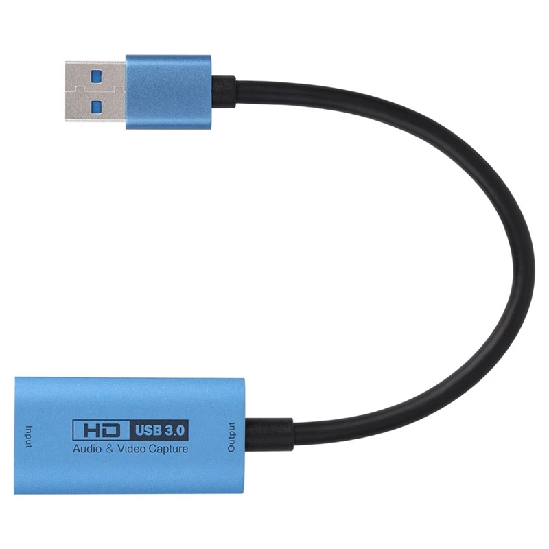 Карта захвата USB3.0 Карта захвата видео высокой четкости 4K 60Hz, совместимая с HDMI карта захвата, карта захвата компьютера USB 0