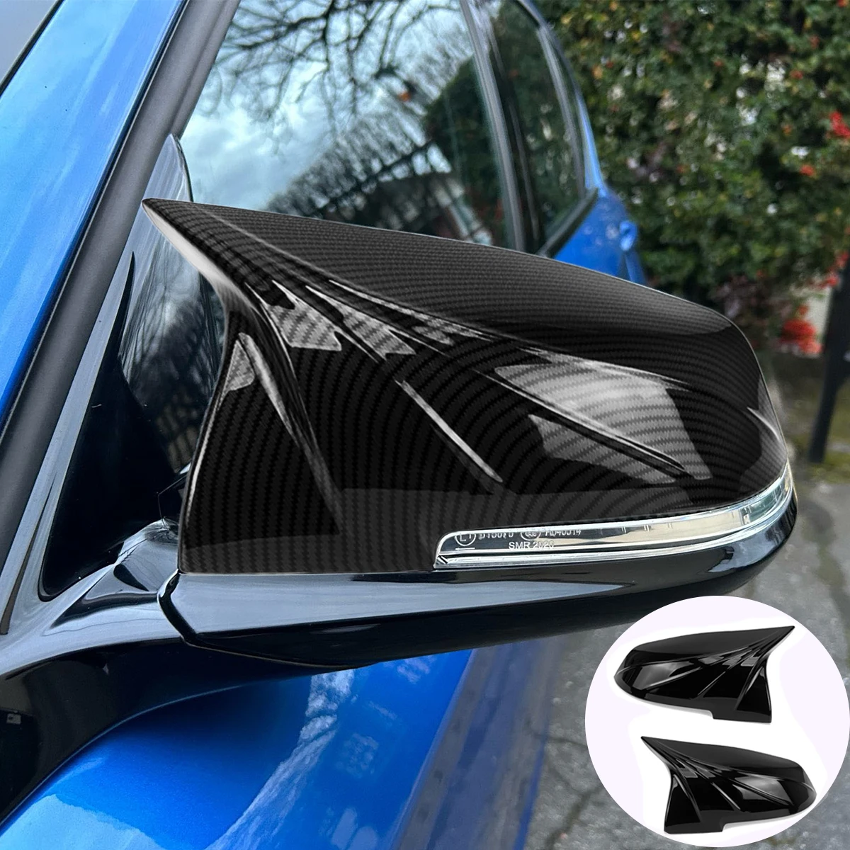 Накладка Крышки Зеркала заднего Вида Двери Автомобиля BMW Серии 1 2 3 4 X M серии 220i 328i 420i F20 F21 F22 F23 F30 F32 F33 F36 X1