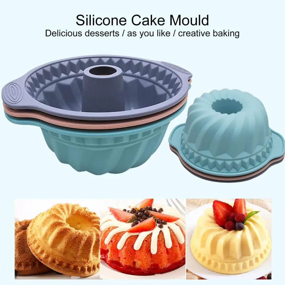 Форма для выпечки, удобная для чистки, не липкая, легко снимается, термостойкая, сделай сам, бесшовная силиконовая форма для торта для мусса 0