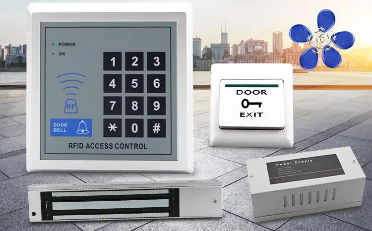 Электронная система контроля доступа установить пароль кредитной карты Машина Безопасности Бесконтактный Входной Дверной Замок Качество